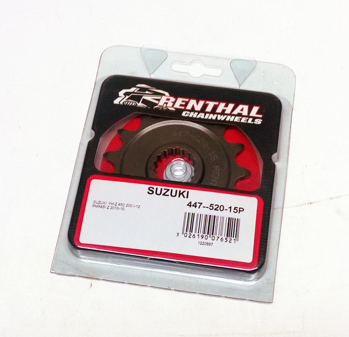 FRONT SPROCKET RENTHAL 447, 447--520-15P JTF1441 thumbnail 2