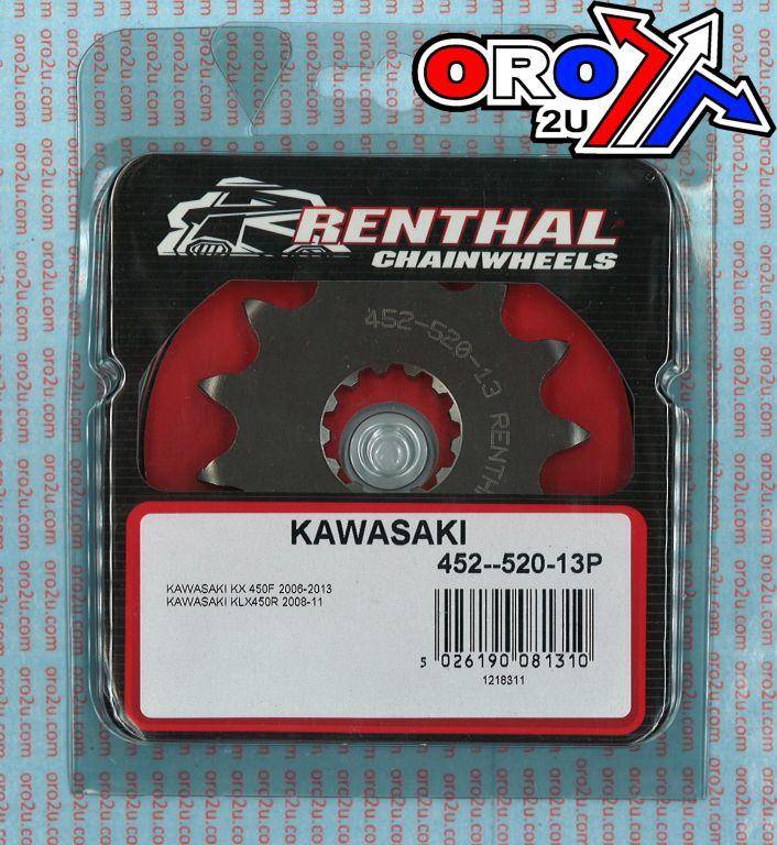 FRONT SPROCKET RENTHAL 452, KAWASAKI 452--520-13P thumbnail 4