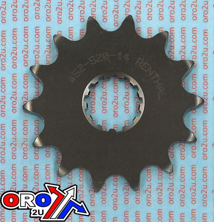 FRONT SPROCKET RENTHAL 452, KAWASAKI 452--520-14P thumbnail 3