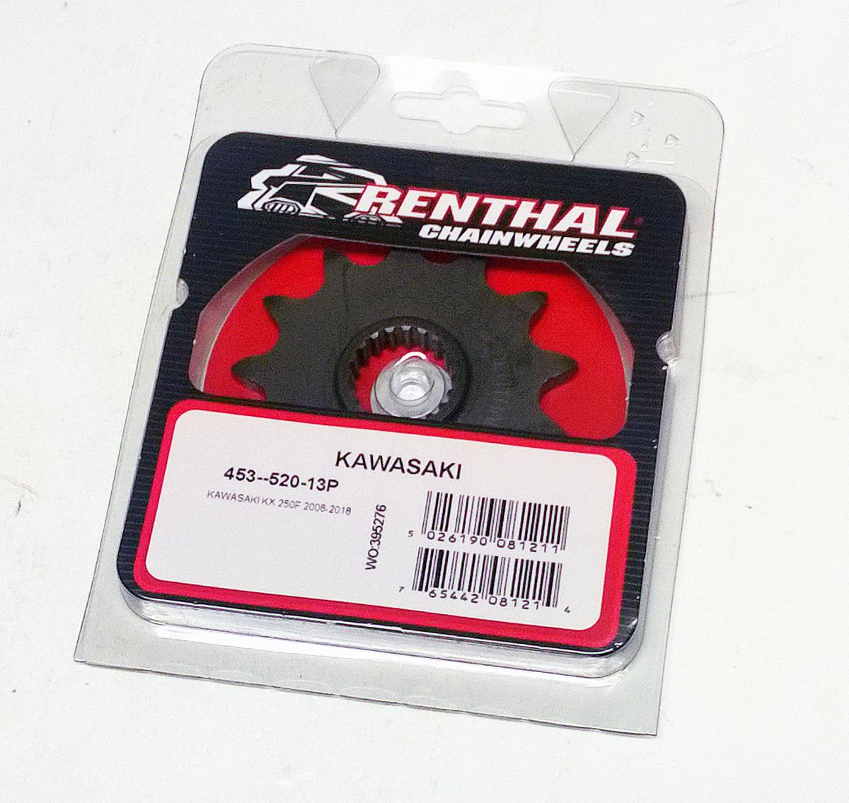 FRONT SPROCKET RENTHAL 453, KAWASAKI 453--520-13P thumbnail 2