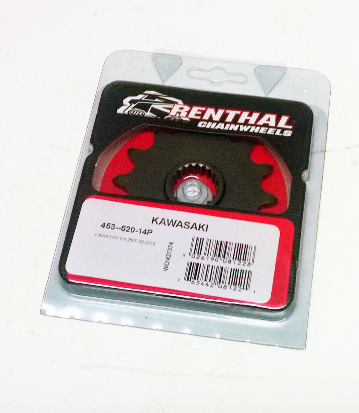 FRONT SPROCKET RENTHAL 453, KAWASAKI 453--520-14P, 453--520-14P thumbnail 2