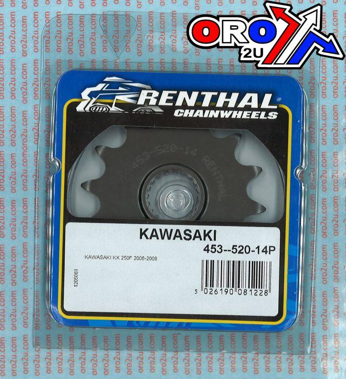 FRONT SPROCKET RENTHAL 453, KAWASAKI 453--520-14P, 453--520-14P thumbnail 5