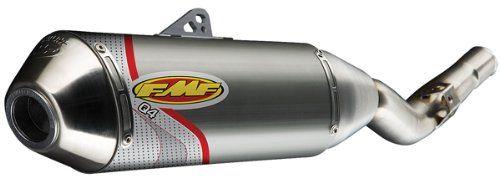END OF LINE Q4 Exhaust Silencer 84-11 Kawasaki KLR 600 650 - FMF 042176 image 1