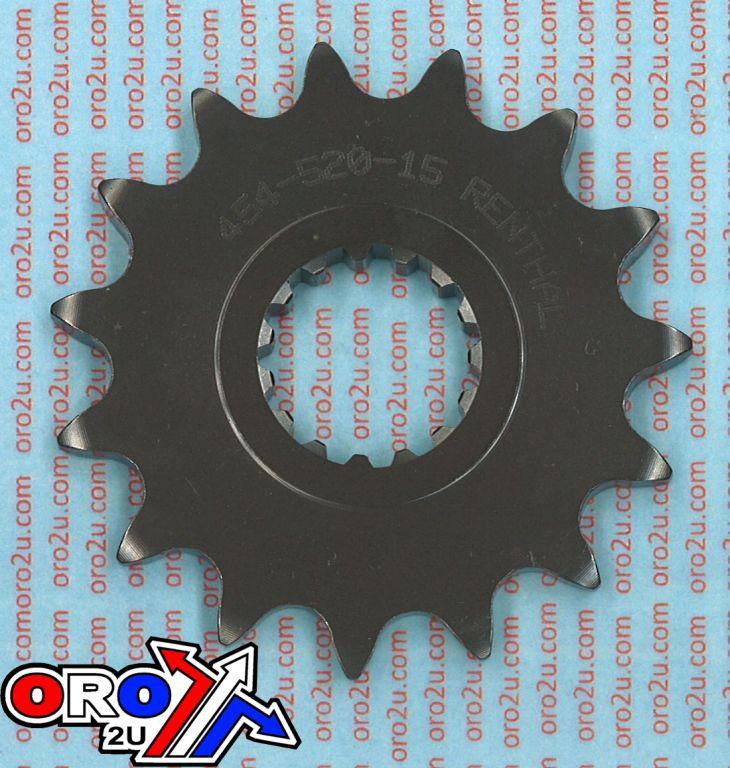 FRONT SPROCKET RENTHAL 454, YAMAHA 454--520-15P, 454--520-15P thumbnail 3