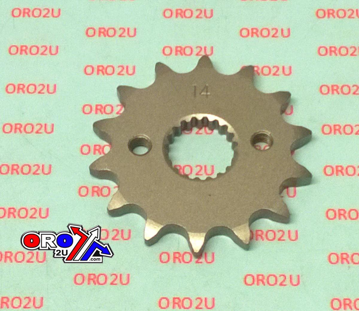 FRONT SPROCKET 14 [JTF1310.14] 420, HONDA CR150R RB 2007, 08, 09 thumbnail 2