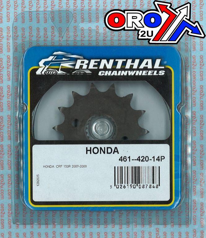 FRONT SPROCKET RENTHAL 461, HONDA 461--420-14GP thumbnail 4