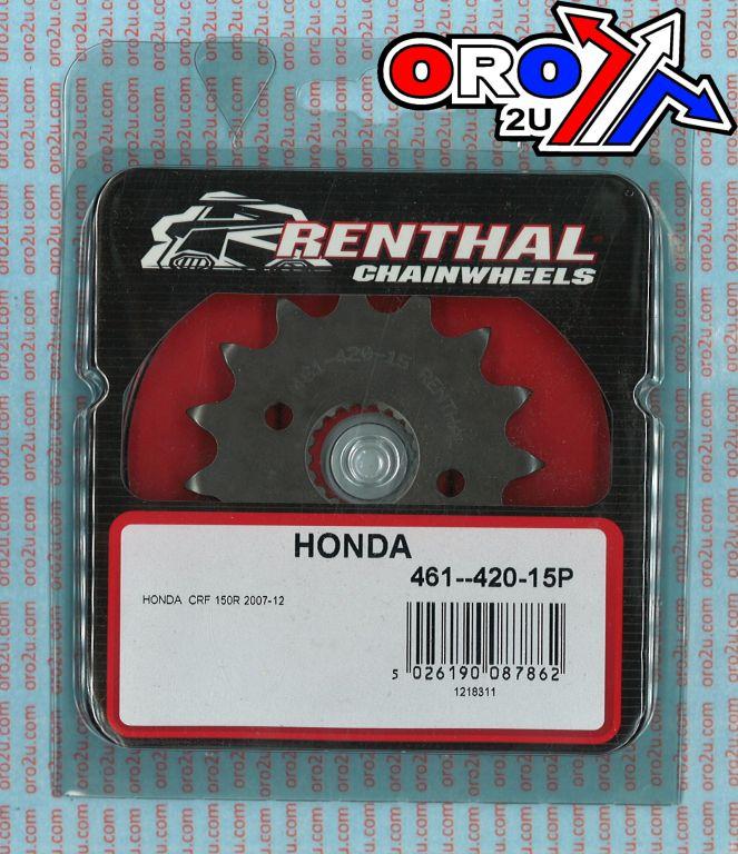 FRONT SPROCKET RENTHAL 461, HONDA 461--420-15P thumbnail 4