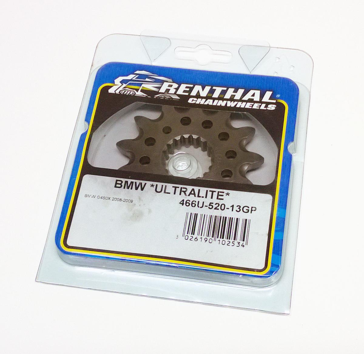 FRONT SPROCKET RENTHAL 466, HUSQVARAN BMW 466U-520-13GP, JTF403, JT403, SF403- thumbnail 2