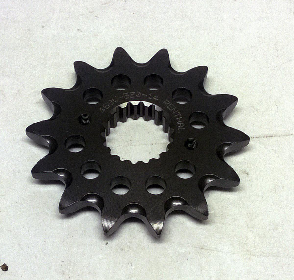FRONT SPROCKET RENTHAL 466, HUSQVARAN BMW 466U-520-14GP, JTF403, JT403, SF403- thumbnail 2