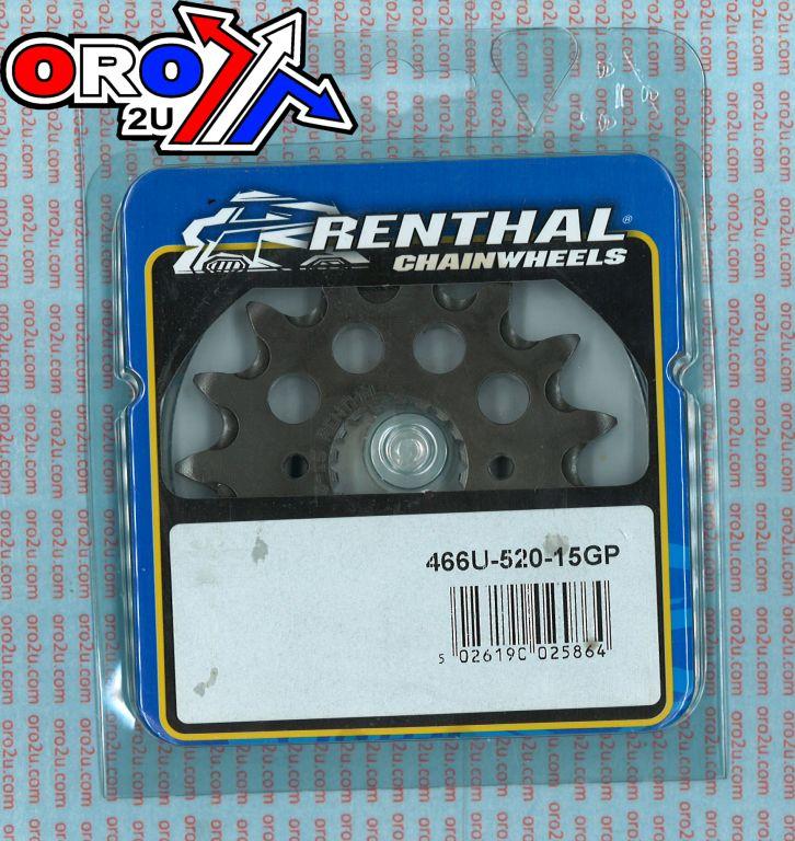 FRONT SPROCKET RENTHAL 466, HUSQVARAN BMW 466U-520-15GP thumbnail 4