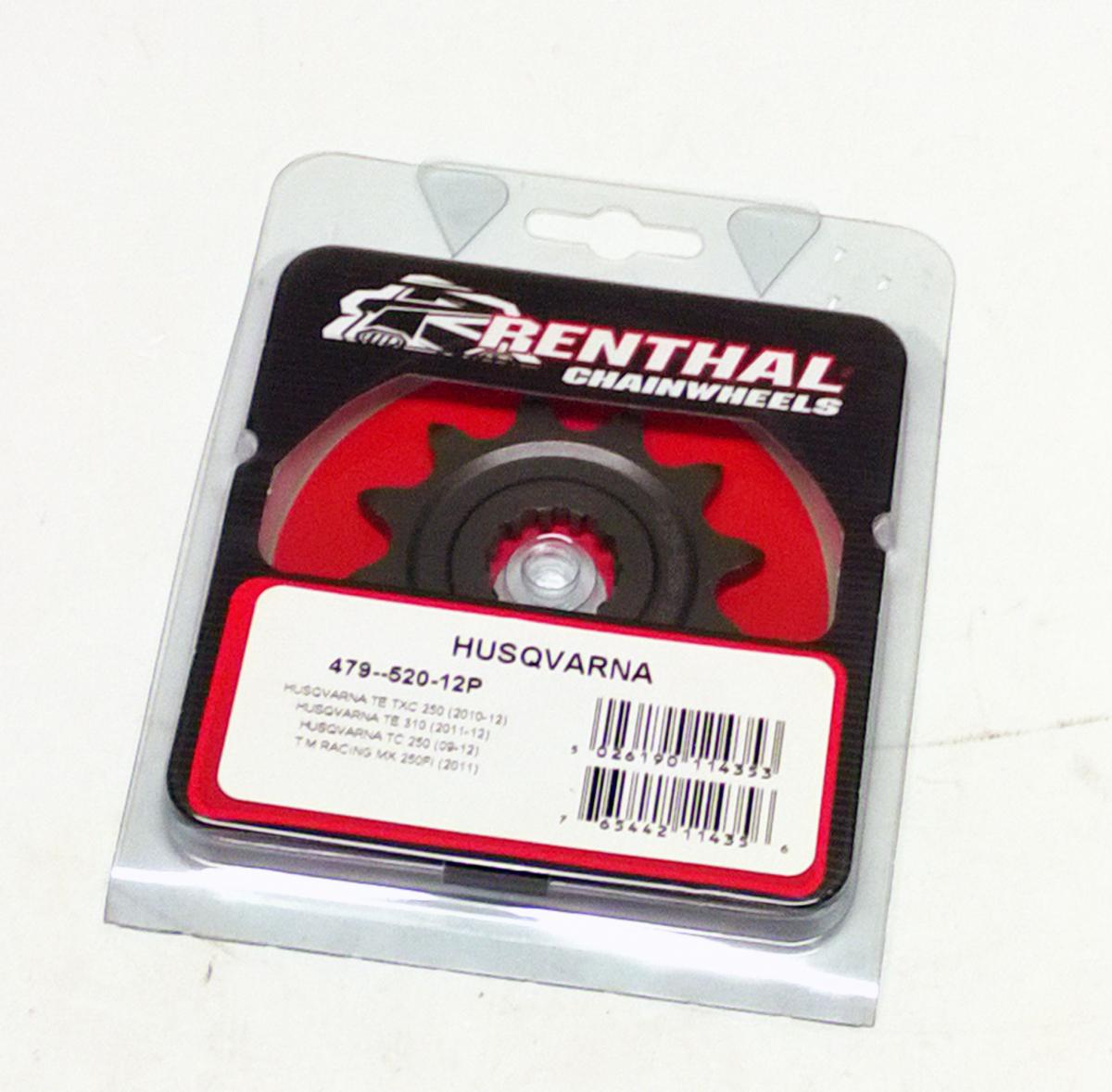 FRONT SPROCKET RENTHAL 479, HUSQVARNA 479--520-12P thumbnail 2