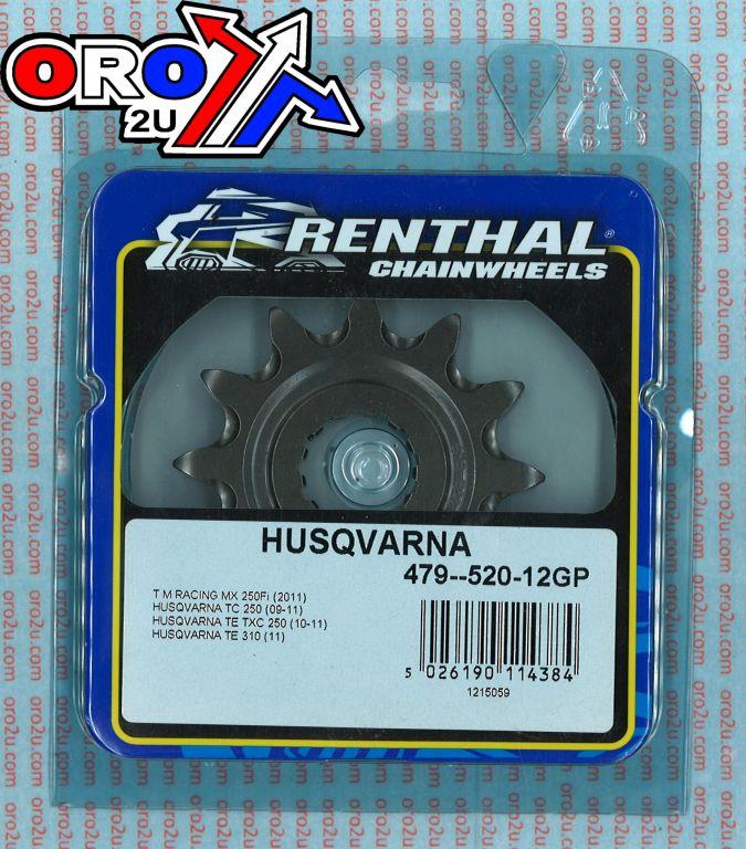 FRONT SPROCKET RENTHAL 479, HUSQVARNA 479--520-12P thumbnail 4