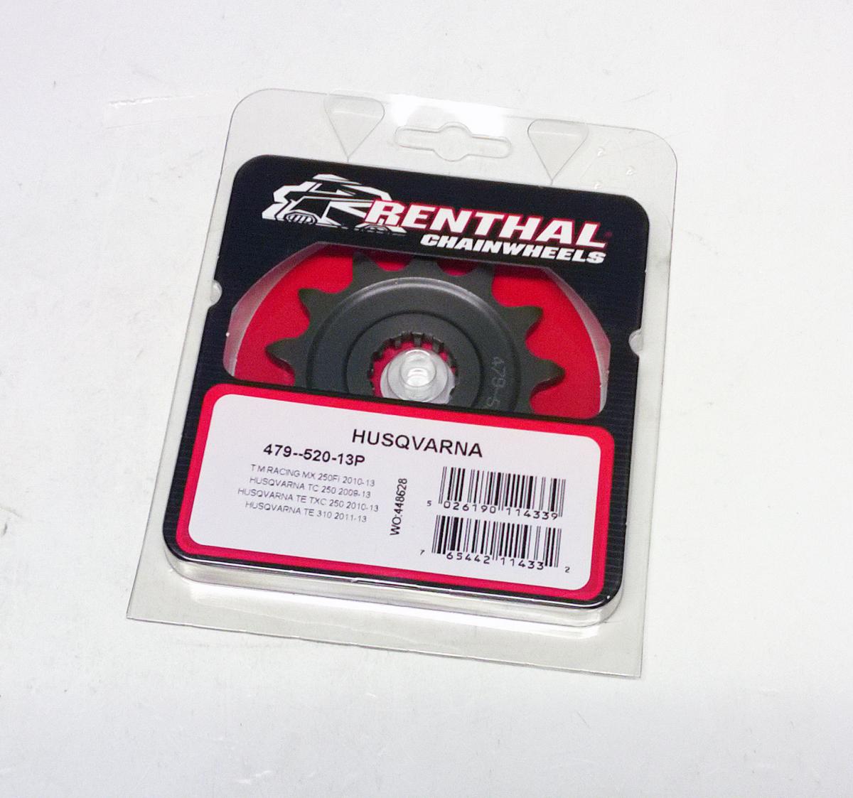 FRONT SPROCKET RENTHAL 479, HUSQVARNA 479--520-13P, 479--520-13P thumbnail 2