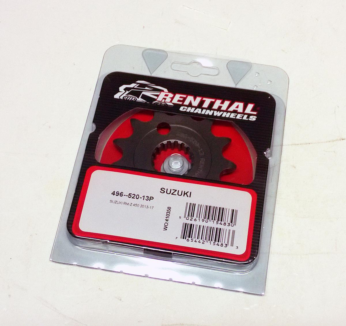FRONT SPROCKET RENTHAL 485, RENTHAL 496/485-520-13P, 496--520-13P thumbnail 2