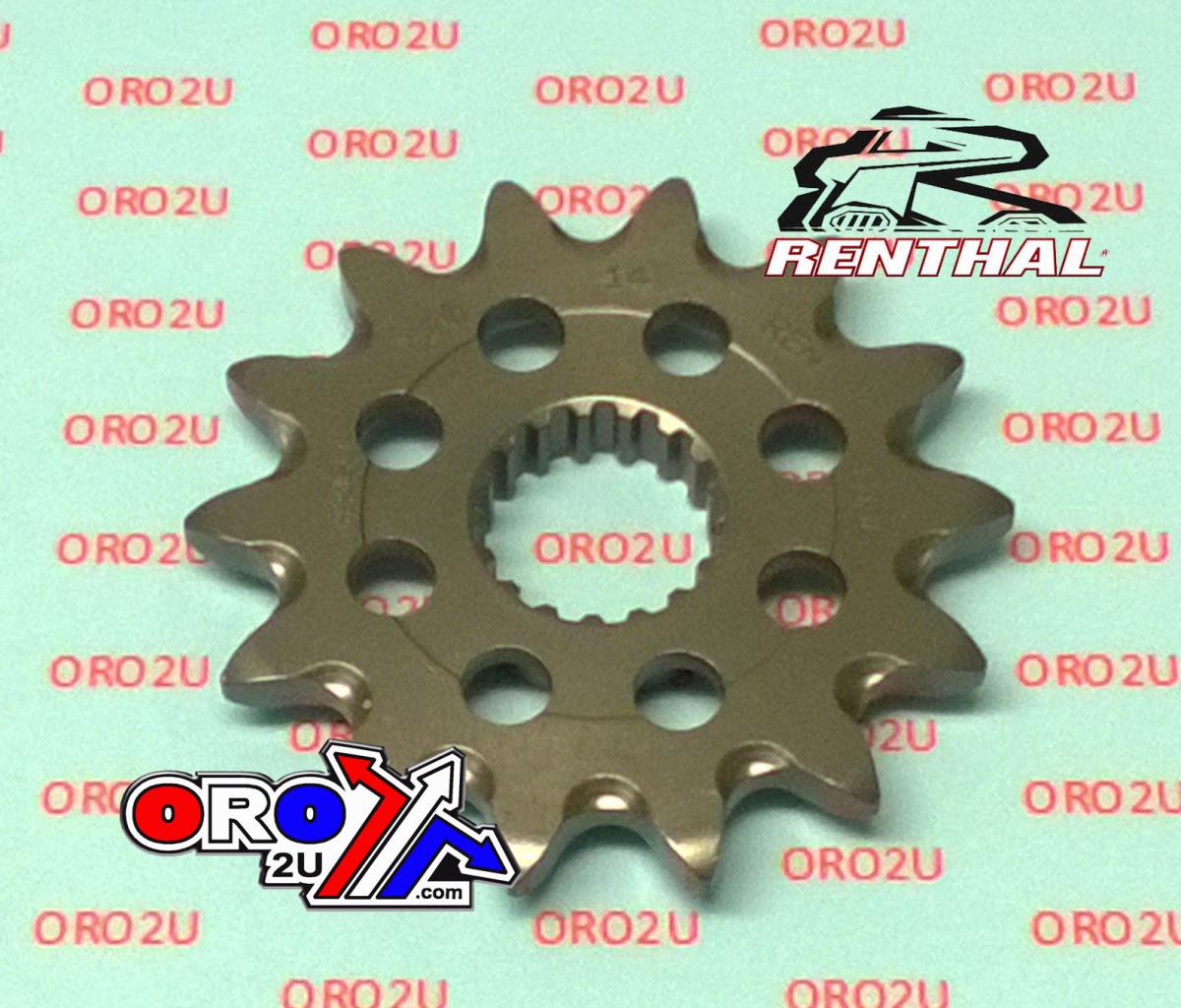 FRONT SPROCKET RENTHAL 496U, RENTHAL 496U-520-14, 496U-520-14GP thumbnail 3