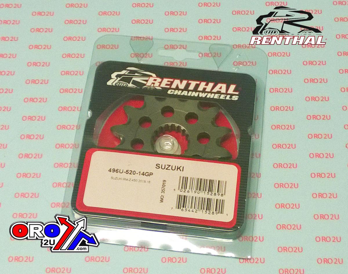 FRONT SPROCKET RENTHAL 496U, RENTHAL 496U-520-14, 496U-520-14GP thumbnail 4