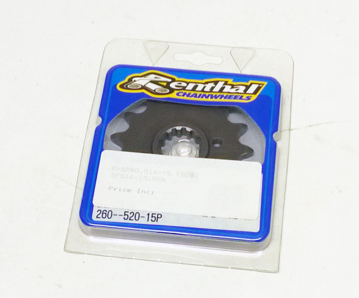 FRONT SPROCKET RENTHAL 260, 445--520-15P thumbnail 2
