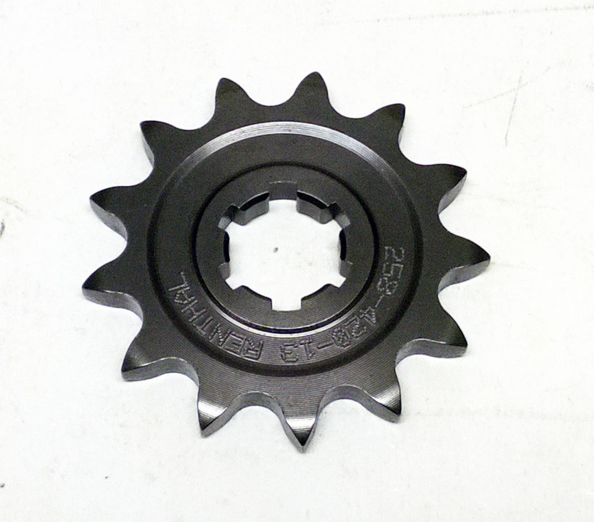 FRONT SPROCKET RENTHAL 258, KAWASAKI/SUZUKI 258-420-13, 258--420-13P image 1