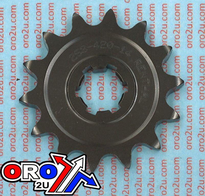 FRONT SPROCKET RENTHAL 258, KAWASAKI/SUZUKI 258--420-14P thumbnail 3