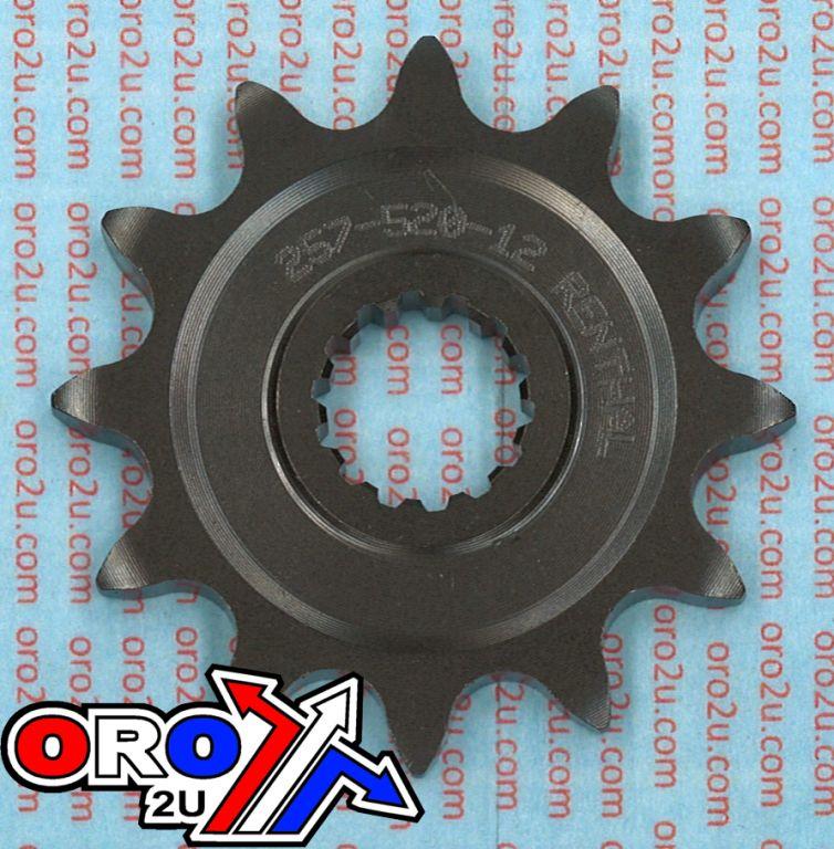 FRONT SPROCKET RENTHAL 257, YAMAHA 257-520-12 thumbnail 3