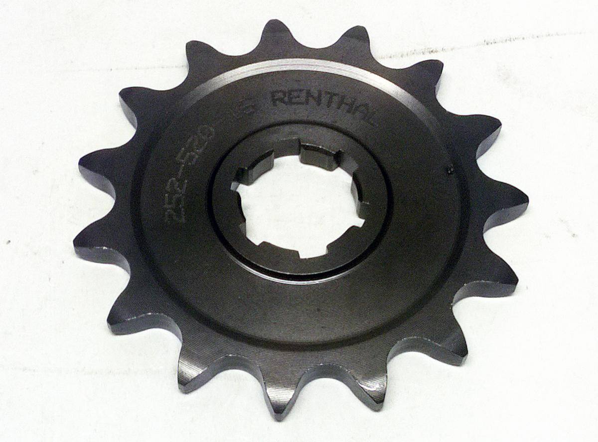 FRONT SPROCKET RENTHAL 252, KAWASAKI/YAMAHA 252--520-15P image 1