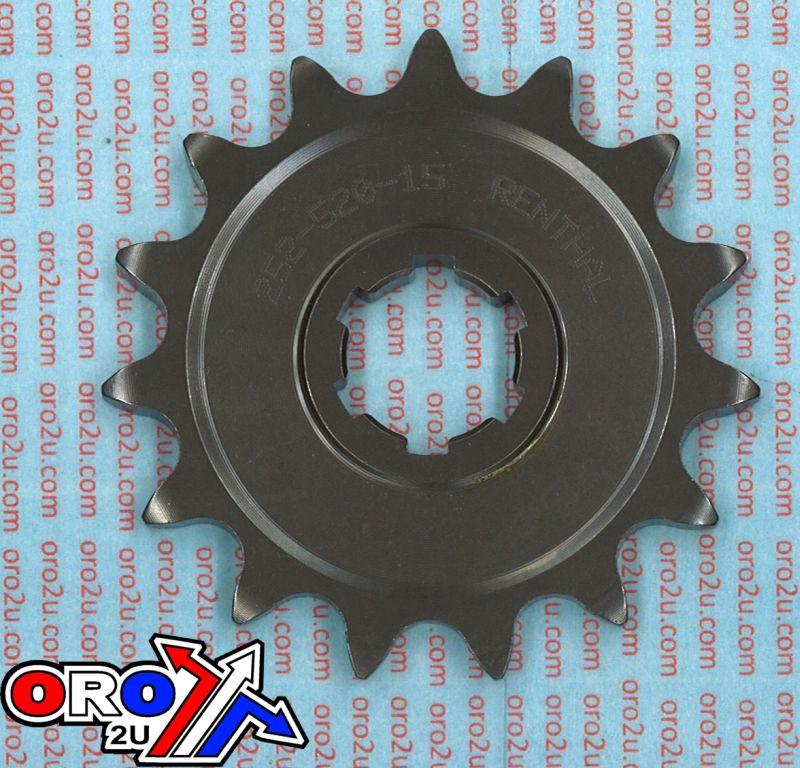 FRONT SPROCKET RENTHAL 252, KAWASAKI/YAMAHA 252--520-15P thumbnail 3