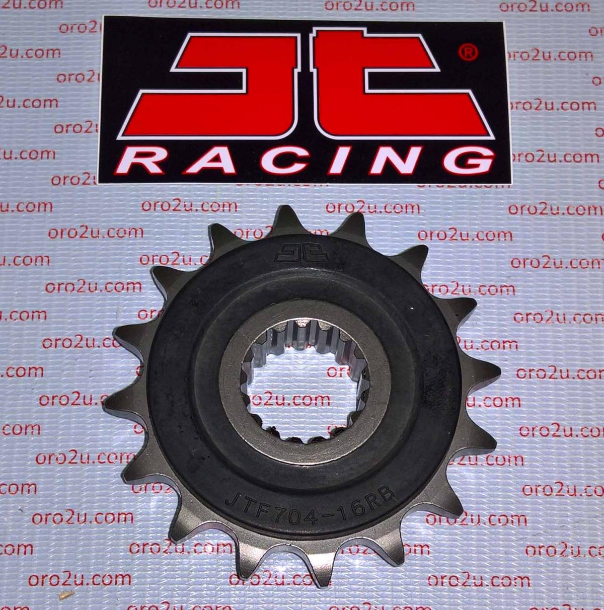 FRONT SPROCKET JTF704.16RB JT, OE Rubber Cushioned thumbnail 4