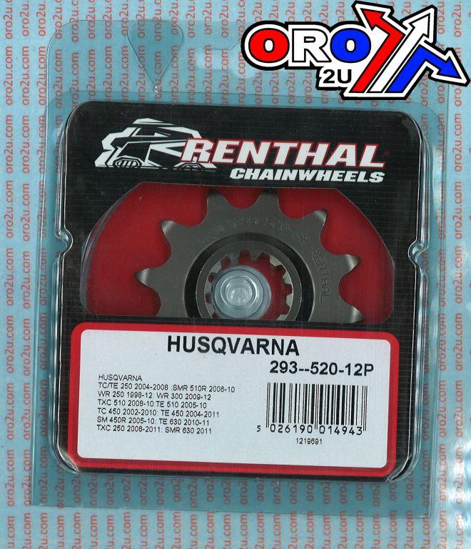FRONT SPROCKET RENTHAL 293, HUSQVARNA 293--520-12GP thumbnail 4