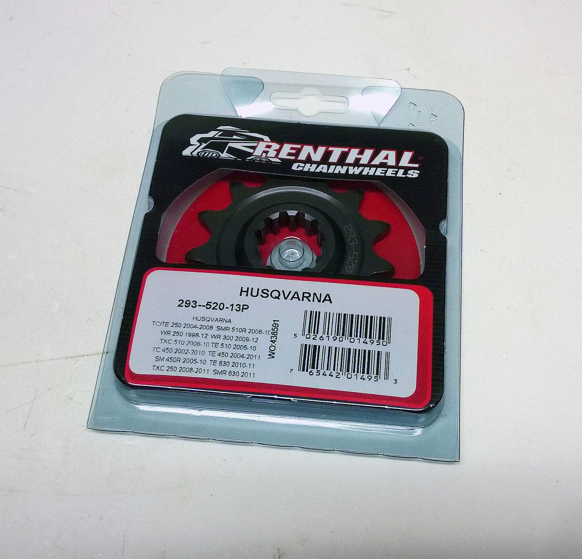FRONT SPROCKET RENTHAL 293, HUSQVARNA 293--520-13P thumbnail 2