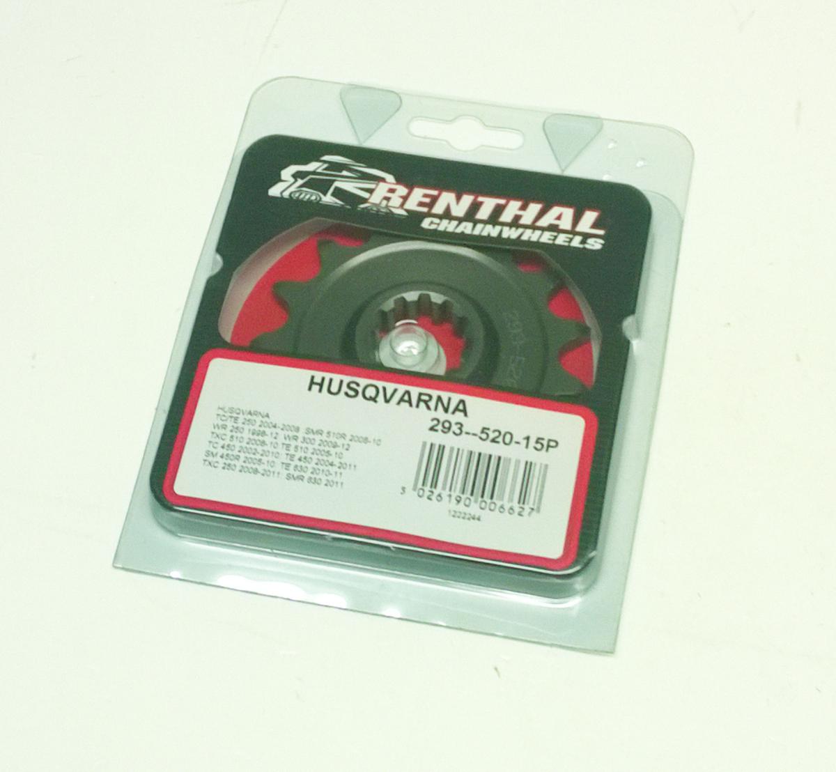 FRONT SPROCKET RENTHAL 293, HUSQVARNA 293--520-15P, 293--520-15P thumbnail 3