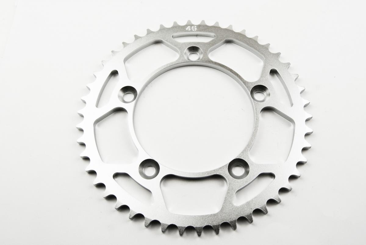 REAR SPROCKET STEEL LIGHT SIL, SILVER, SR046-46 JTR89446 image 1