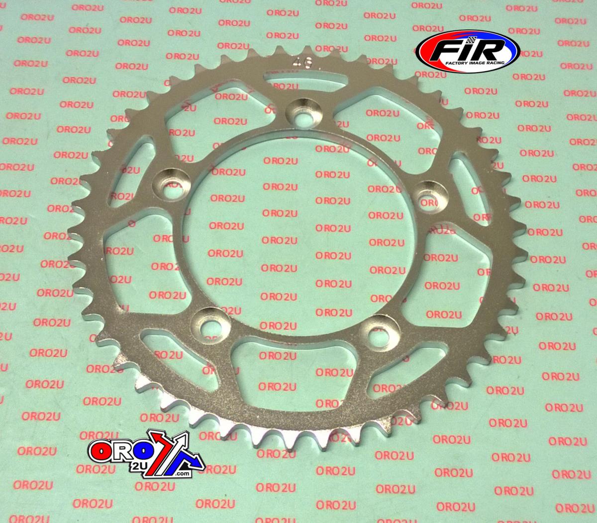 REAR SPROCKET STEEL LIGHT SIL, SILVER, SR046-46 JTR89446 thumbnail 2