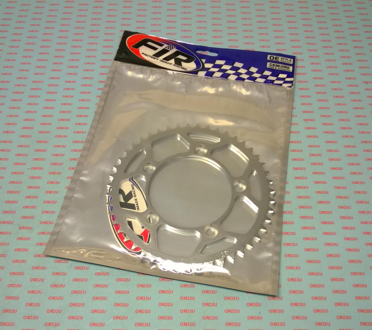 REAR SPROCKET STEEL LIGHT SIL, MX-89447-2 SILVER, SR046-47 JTR89447 thumbnail 3