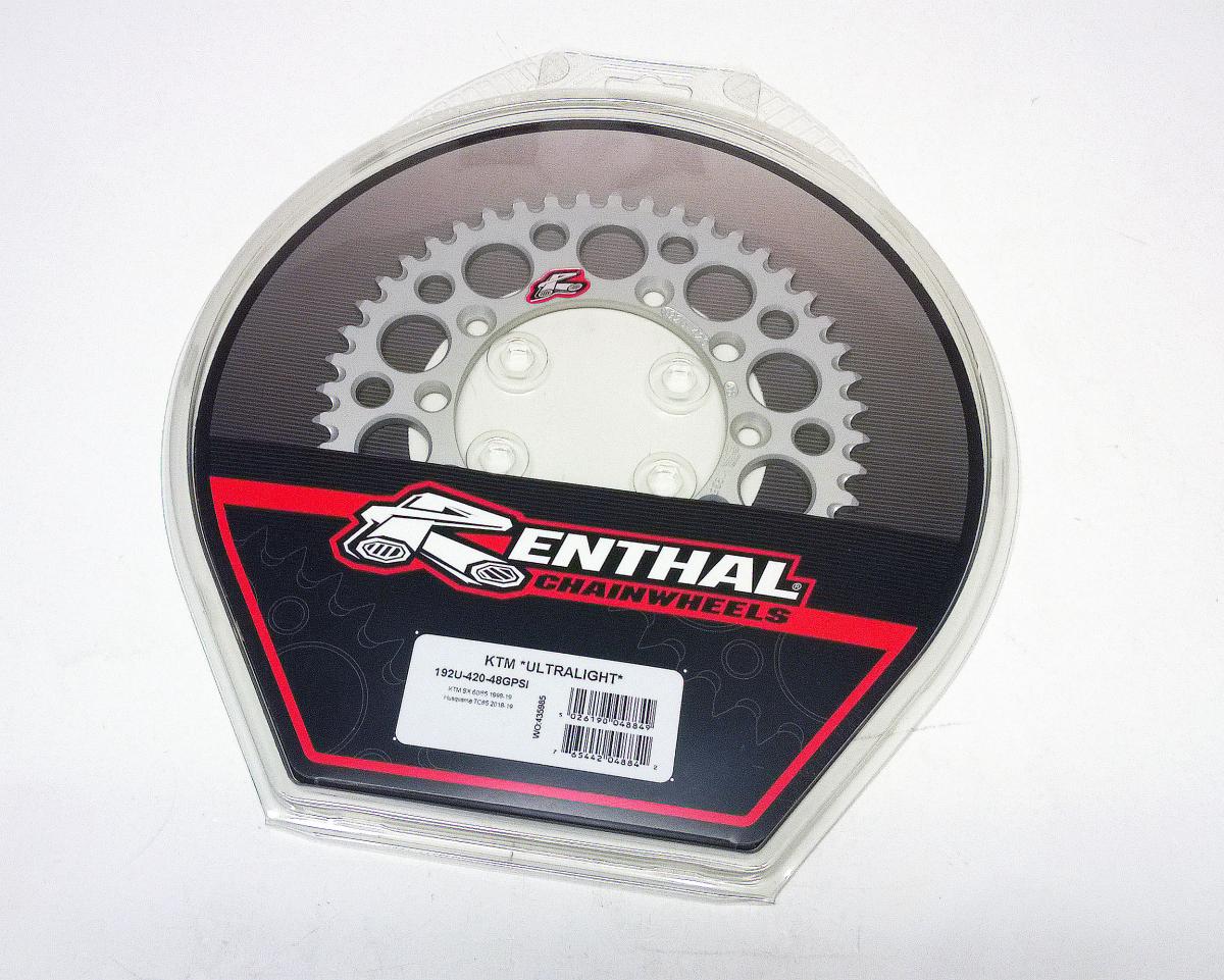 REAR SPROCKET ALLOY RENTHAL, ULTRALITE 192U-420-50GPSI thumbnail 2