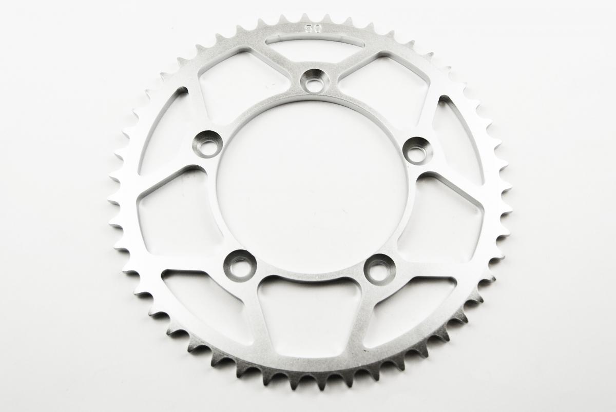 REAR SPROCKET STEEL LIGHT SIL, MX-89450-2 SILVER, SR046-50 JTR89450 image 1