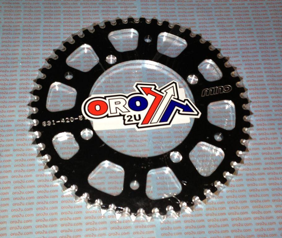 MINO REAR SPROCKET ALLOY BLK 4-HOLE, MINO 25-691-420-44 thumbnail 2