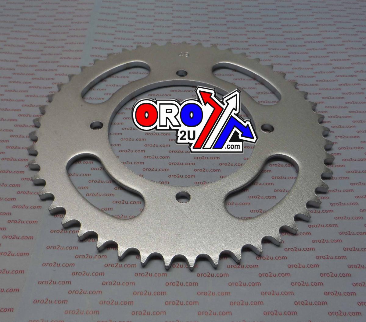 REAR SPROCKET STEEL 49 [JTR461.49] 420 4-HOLE thumbnail 3