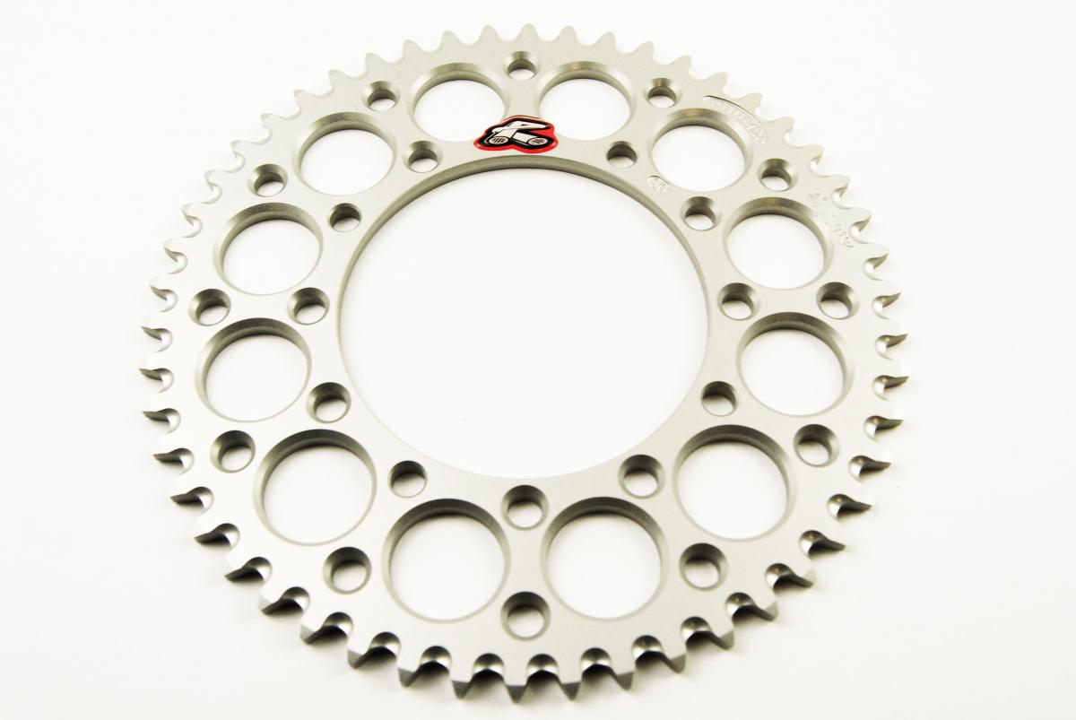 REAR SPROCKET ALLOY SI RENTHAL, SILVER ULTRALITE 191U-420-50GESI, 191U-420-50GESI image 1