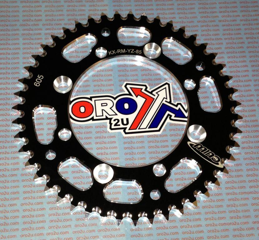 MINO REAR SPROCKET ALLOY BLACK 798, MINO 25-605-48 thumbnail 2
