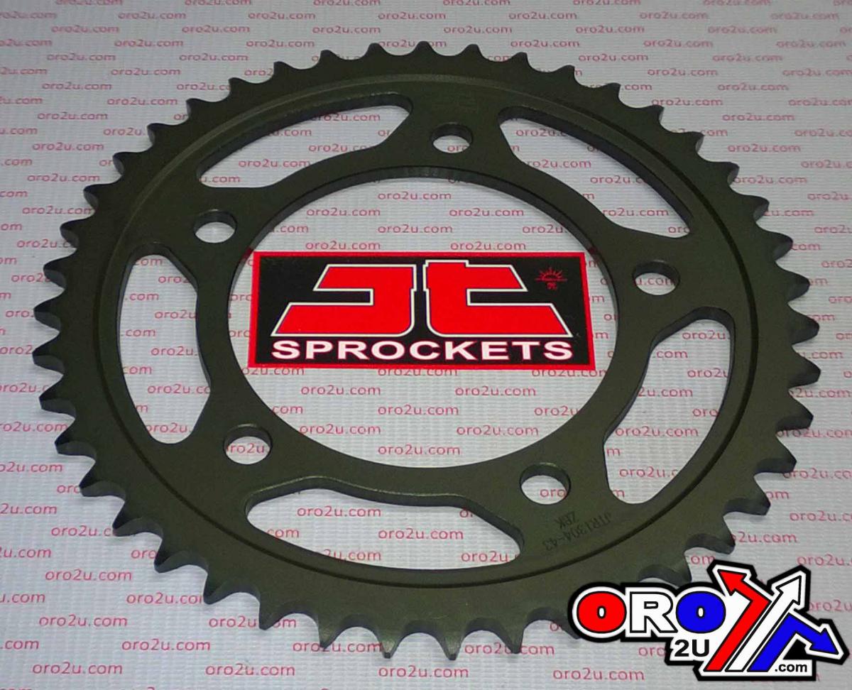 REAR SPROCKET STEEL HARD ZBK, C45 INDUCTIONJTR1304.43ZBK thumbnail 4