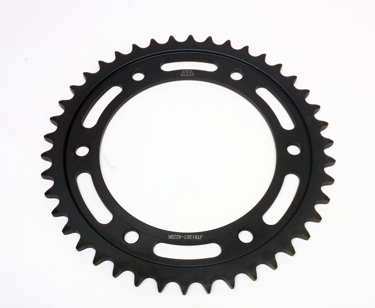 REAR SPROCKET STEEL HARD ZBK, C45 INDUCTIONJTR1307.42ZBK thumbnail 2