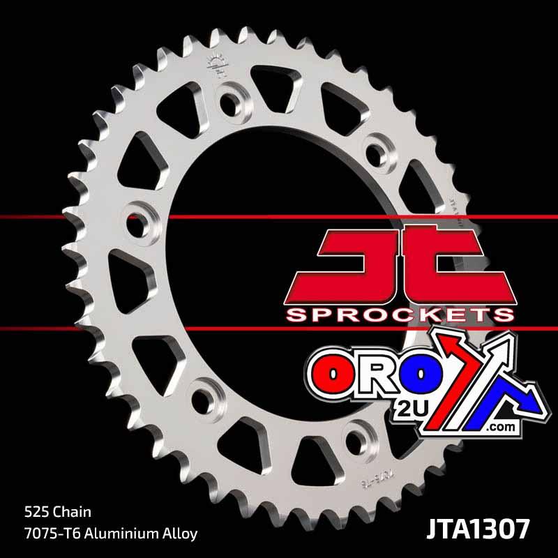 REAR SPROCKET ALLOY JTA1307.44, HONDA ROAD CHAIN 525 thumbnail 3