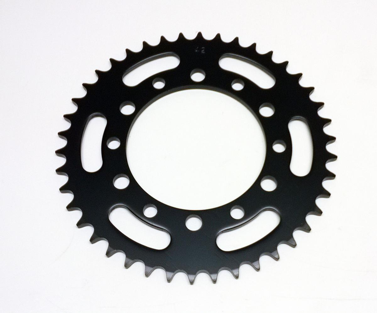 REAR SPROCKET STEEL 42 [JTR1486.42] 520, BLACK image 1