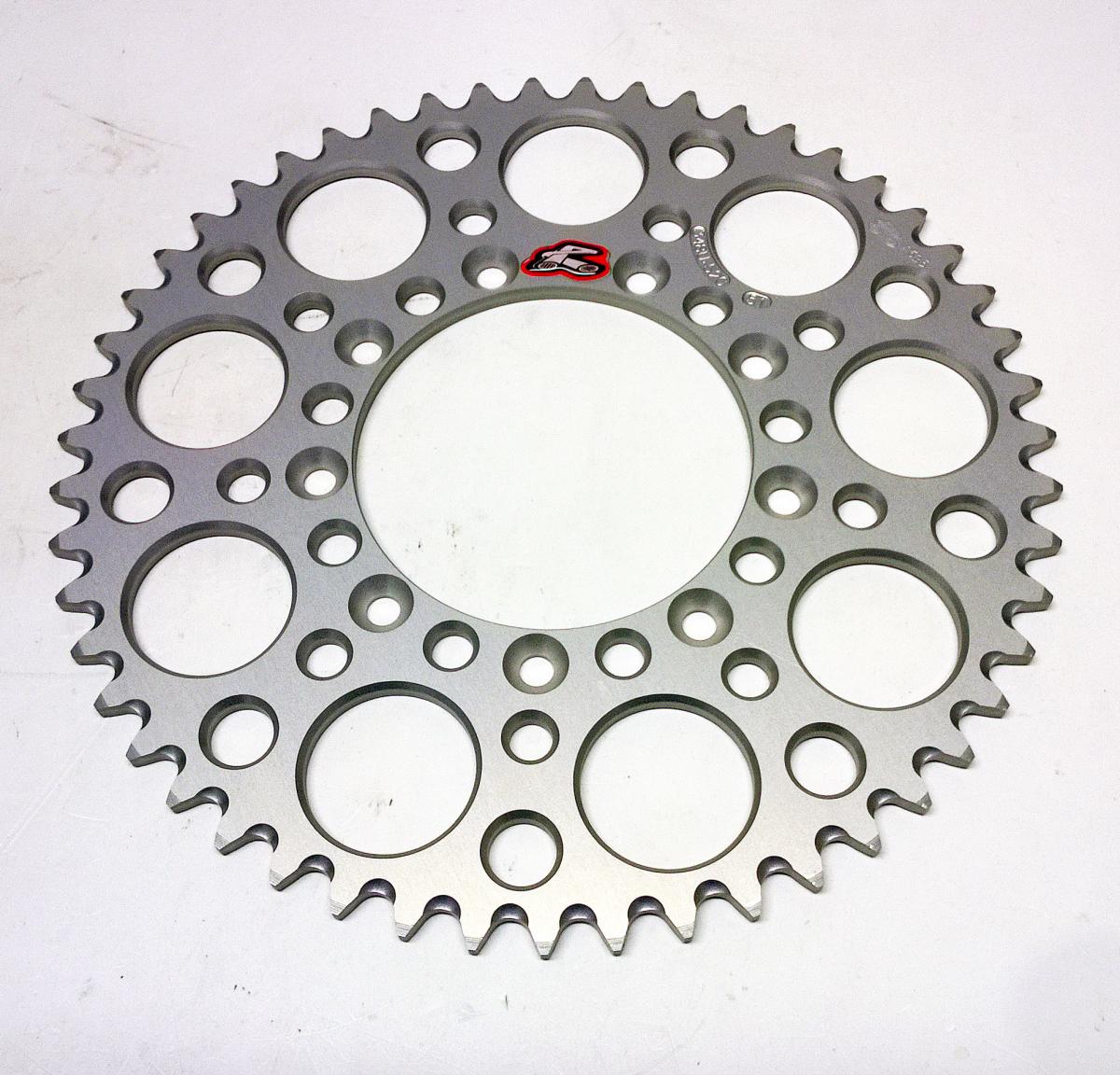 REAR SPROCKET ALLOY TM RACING 98-26 RENTHAL ULTRALITE 348U-520-51GPSI SILVER image 1