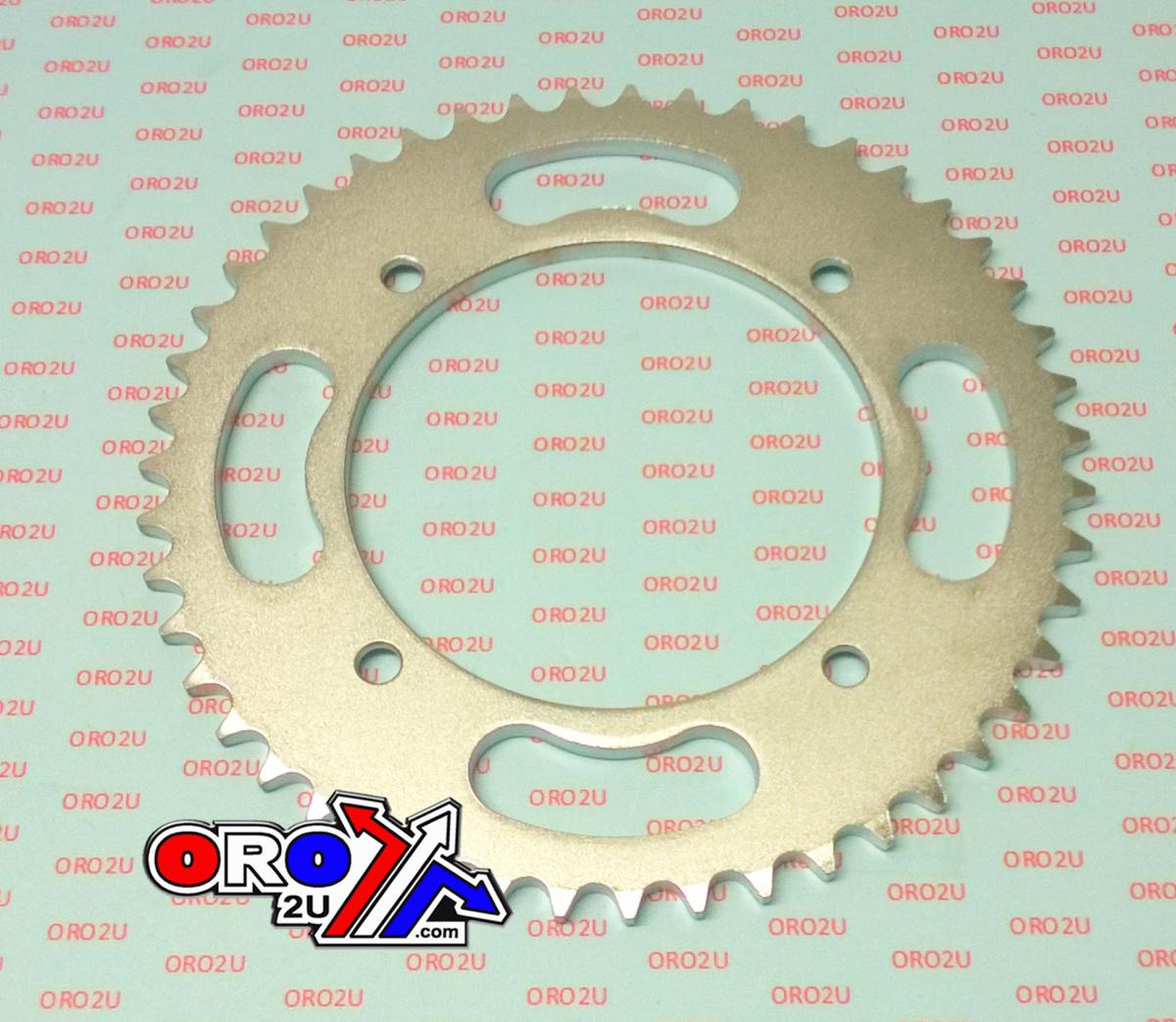 REAR SPROCKET STEEL SILVER 215 image 1