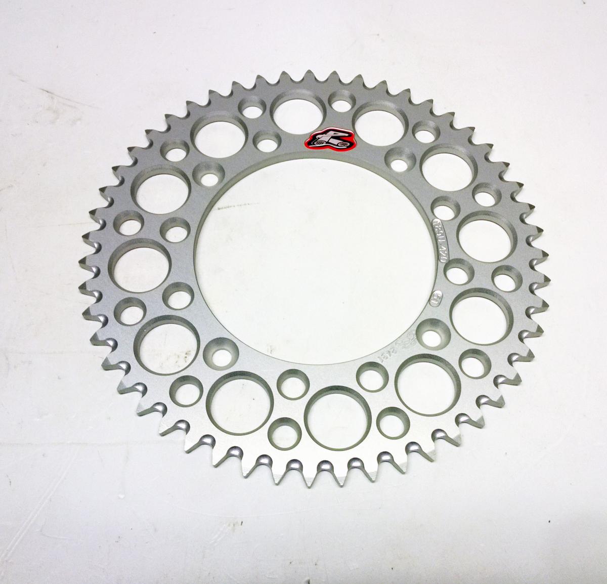 REAR SPROCKET ALLOY RENTHAL, ULTRALITE 189U-420-51GRSI SILVER image 1