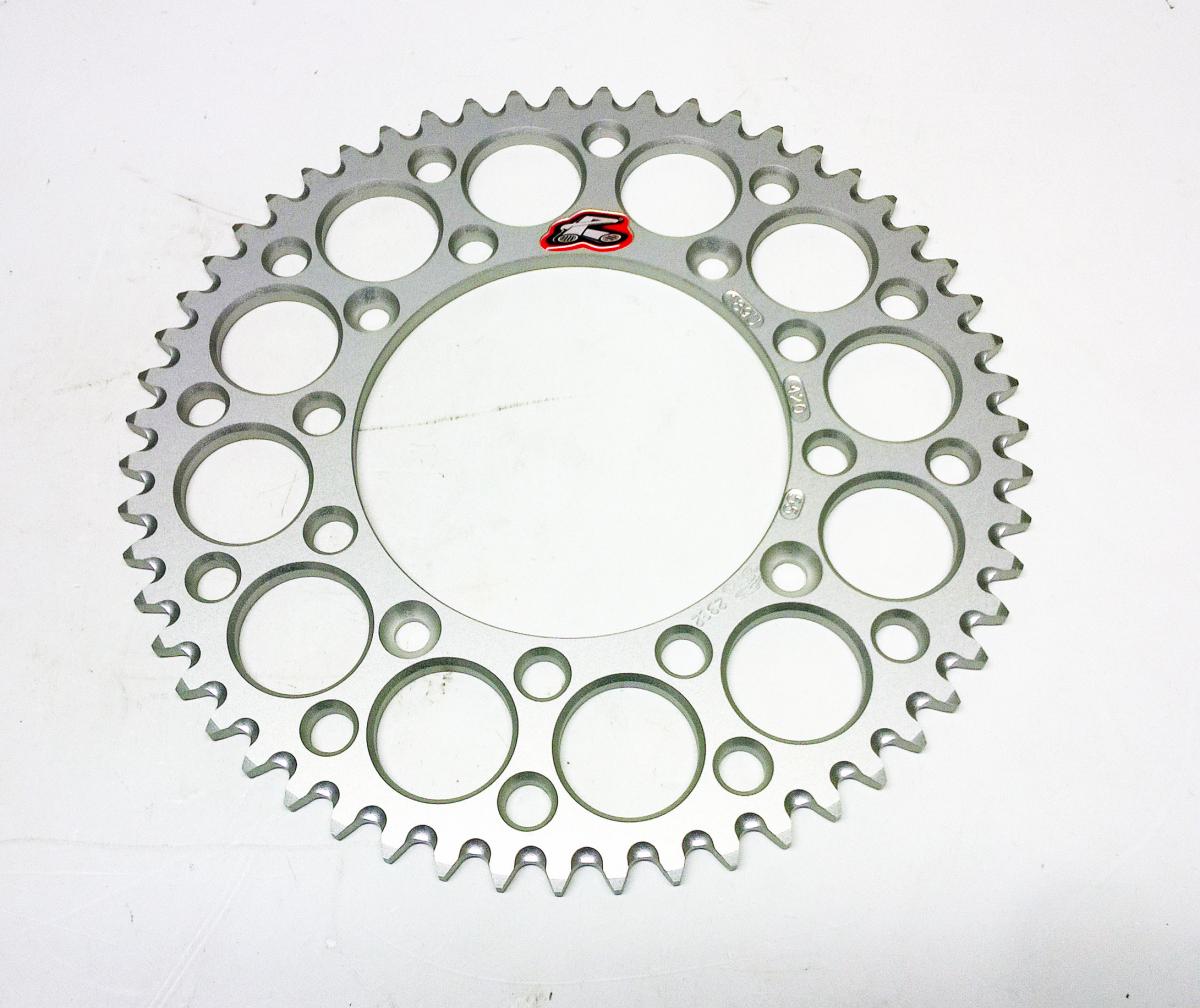 REAR SPROCKET ALLOY RENTHAL, ULTRALITE 189U-420-55GRSI SILVER image 1