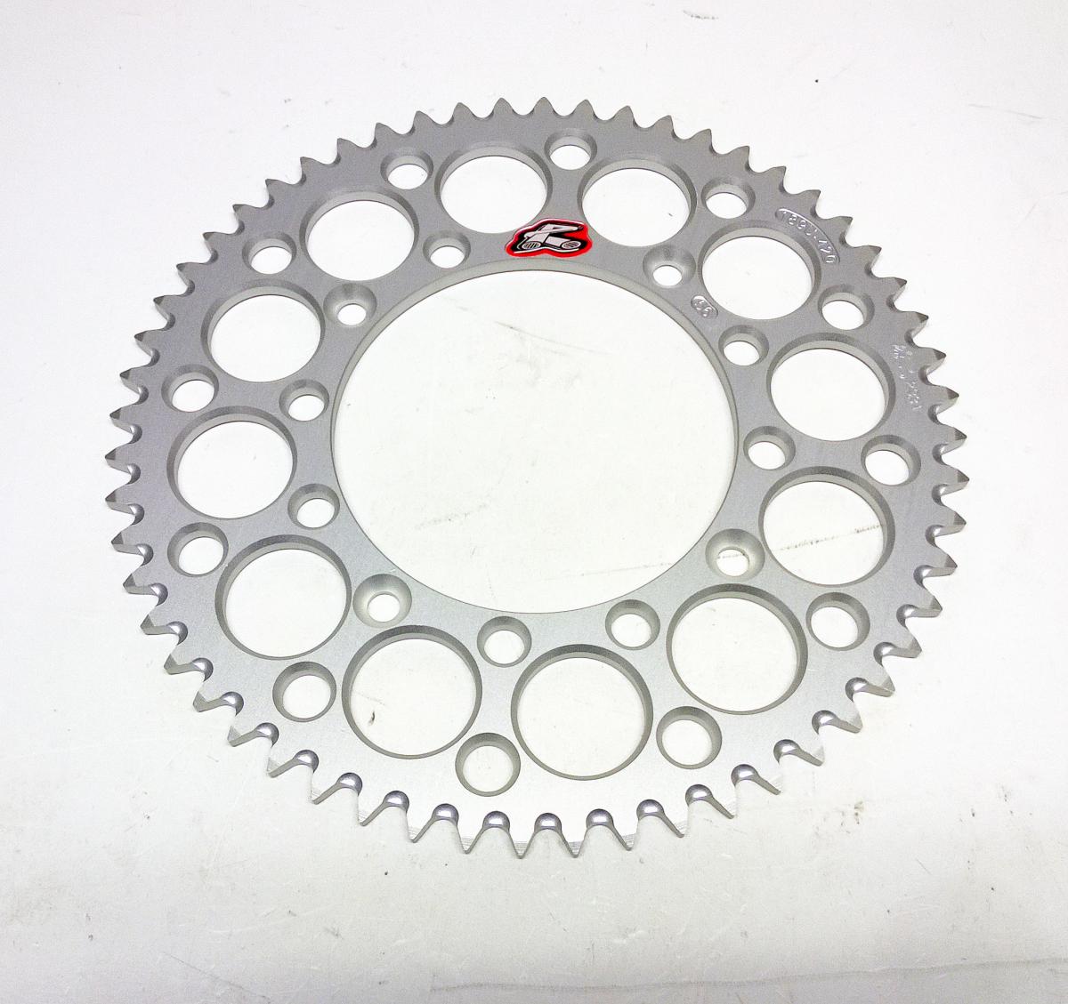 REAR SPROCKET ALLOY RENTHAL, ULTRALITE 189U-420-56GRSI SILVER image 1