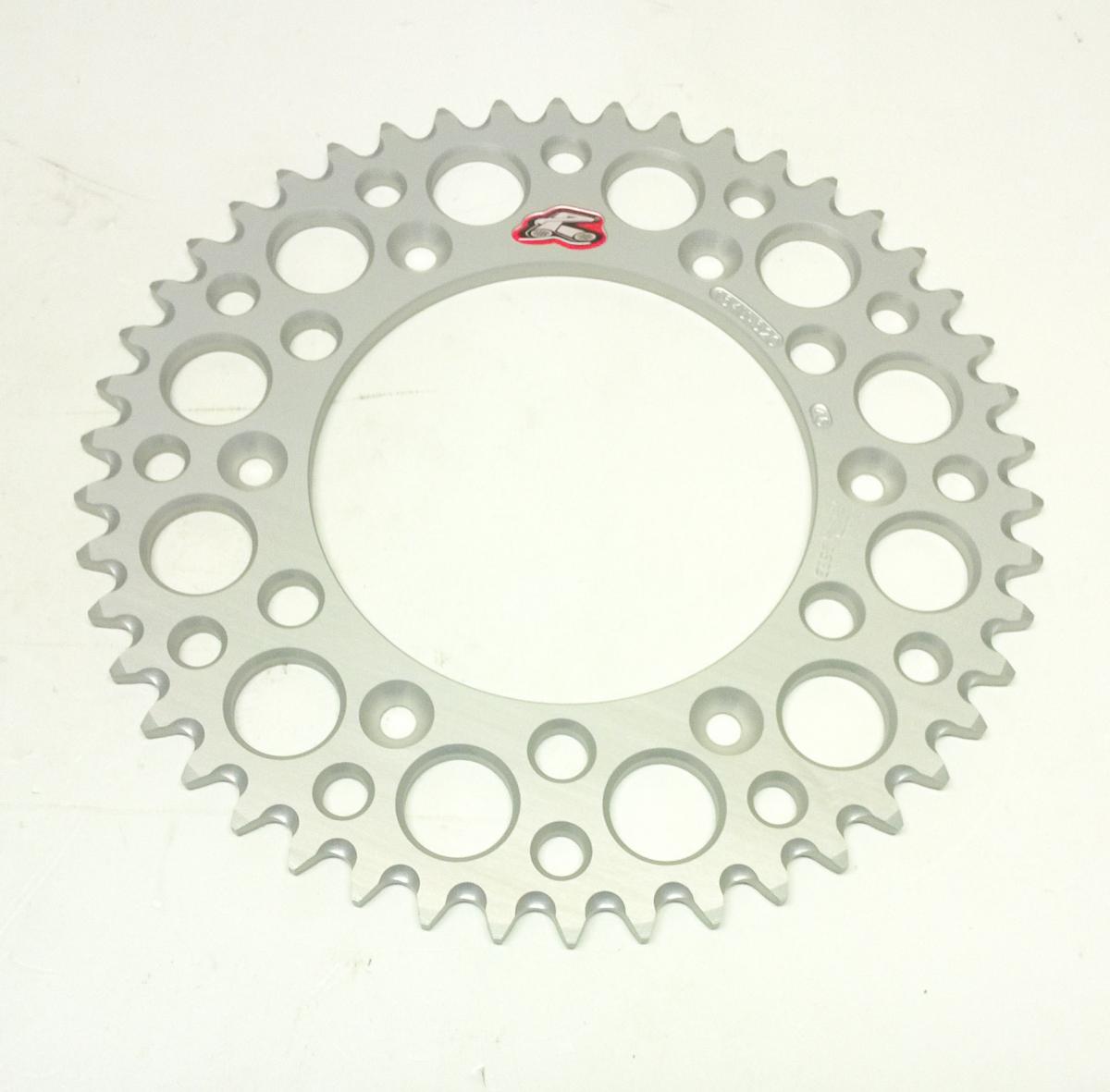 REAR SPROCKET ALLOY RENTHAL, ULTRALITE 154U-520-46GRSI SILVER image 1