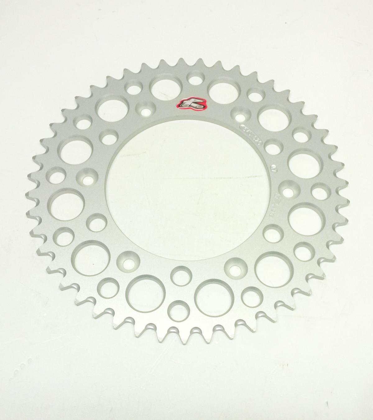 REAR SPROCKET ALLOY RENTHAL, ULTRALITE 154U-520-47GRSI SILVER, 154U-520-47GRSI image 1